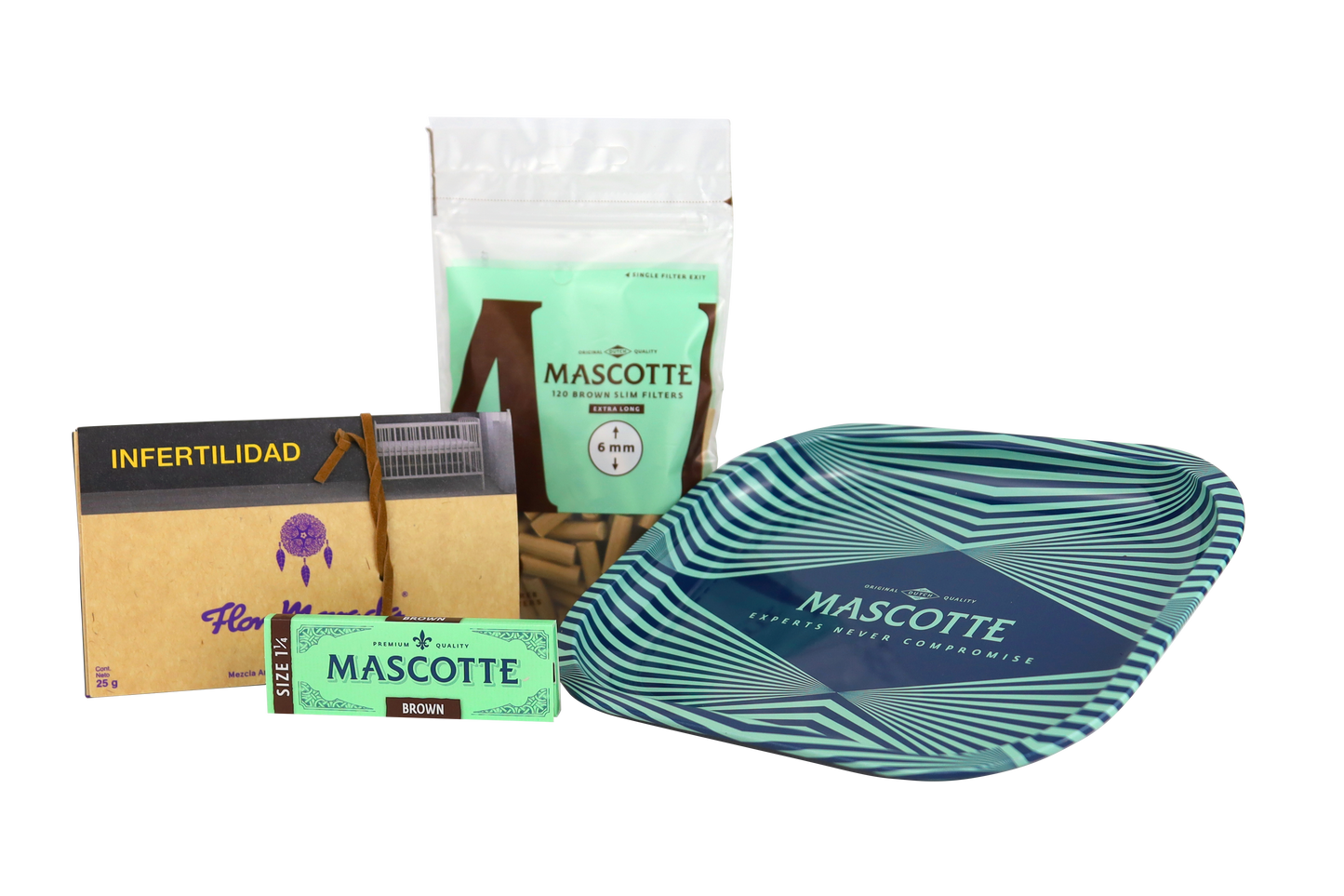 Kit Flor Morada Original 25g | Esenciales Mascotte y Charola S