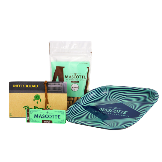 Kit Flor Morada Natural 25g | Experiencia Orgánica y Mascotte Brown