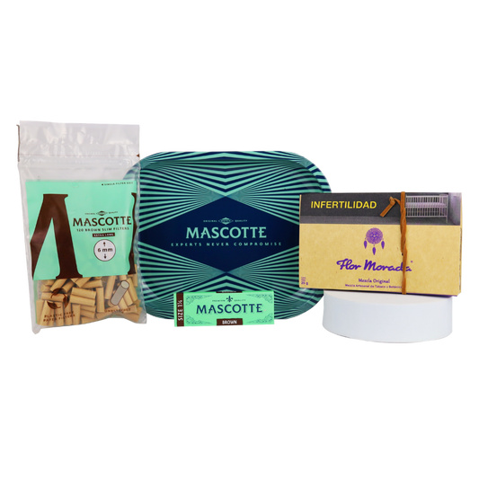 Kit Flor Morada Original 25g | Esenciales Mascotte y Charola S