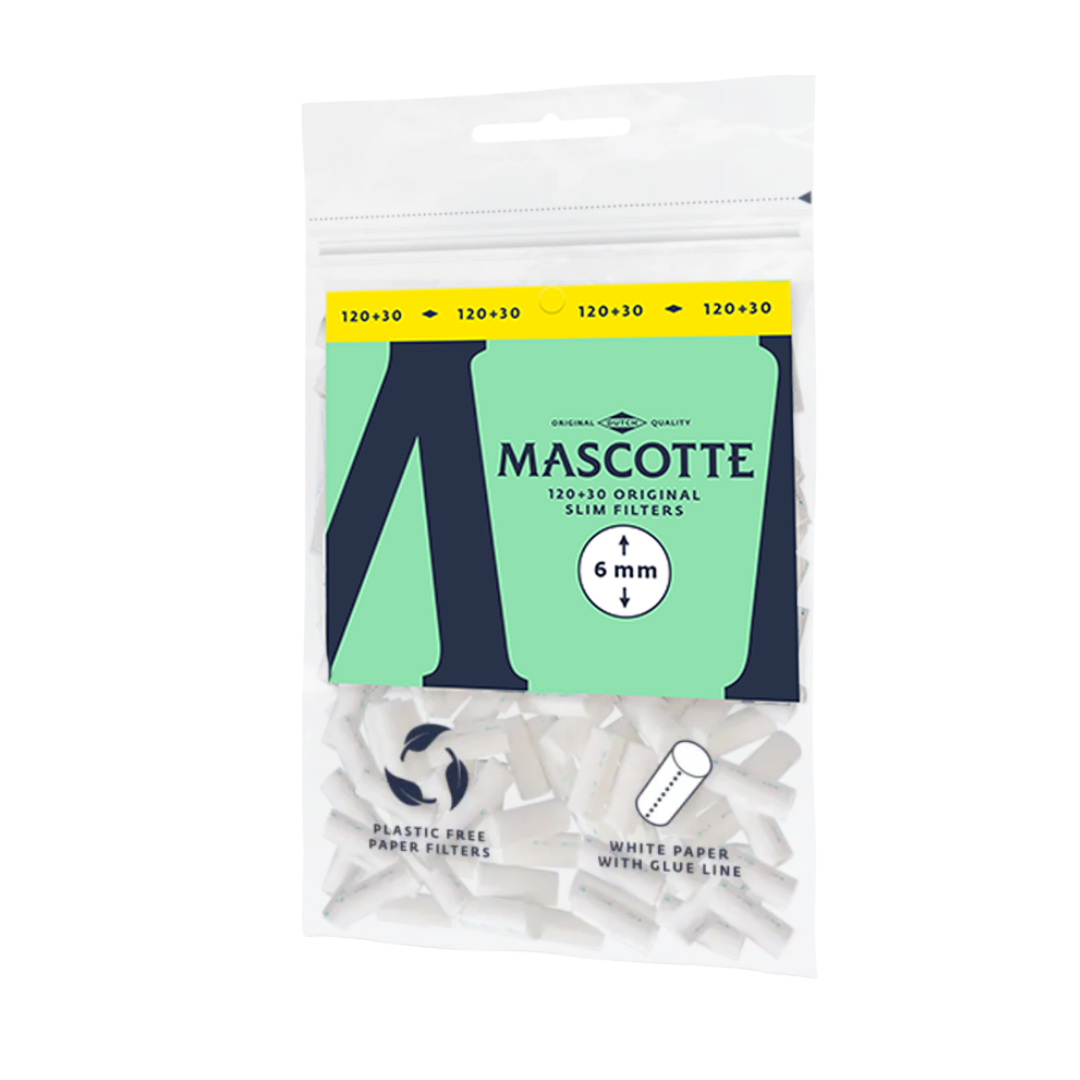 Mascotte Slim Filters Original Paper 120+30